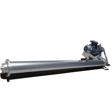 অনুভূমিক নলাকার স্ক্রু পরিবাহক