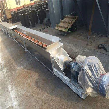 স্টেইনলেস স্টীল শ্যাফটলেস স্ক্রু পরিবাহক